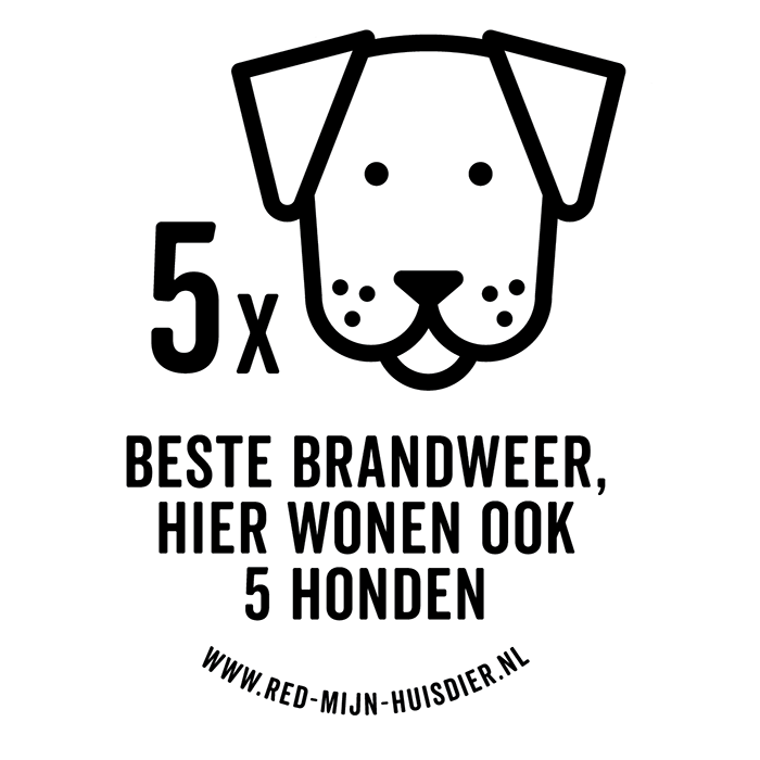 VIJF HONDEN